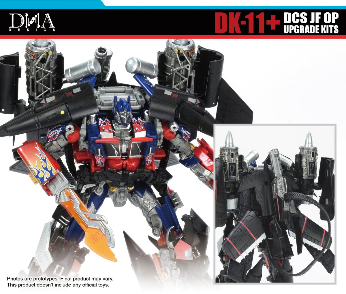 DNA Design DK-11+ DCS JF OP Upgrade Kit ABS and PVC Model Accessory Set - View 7