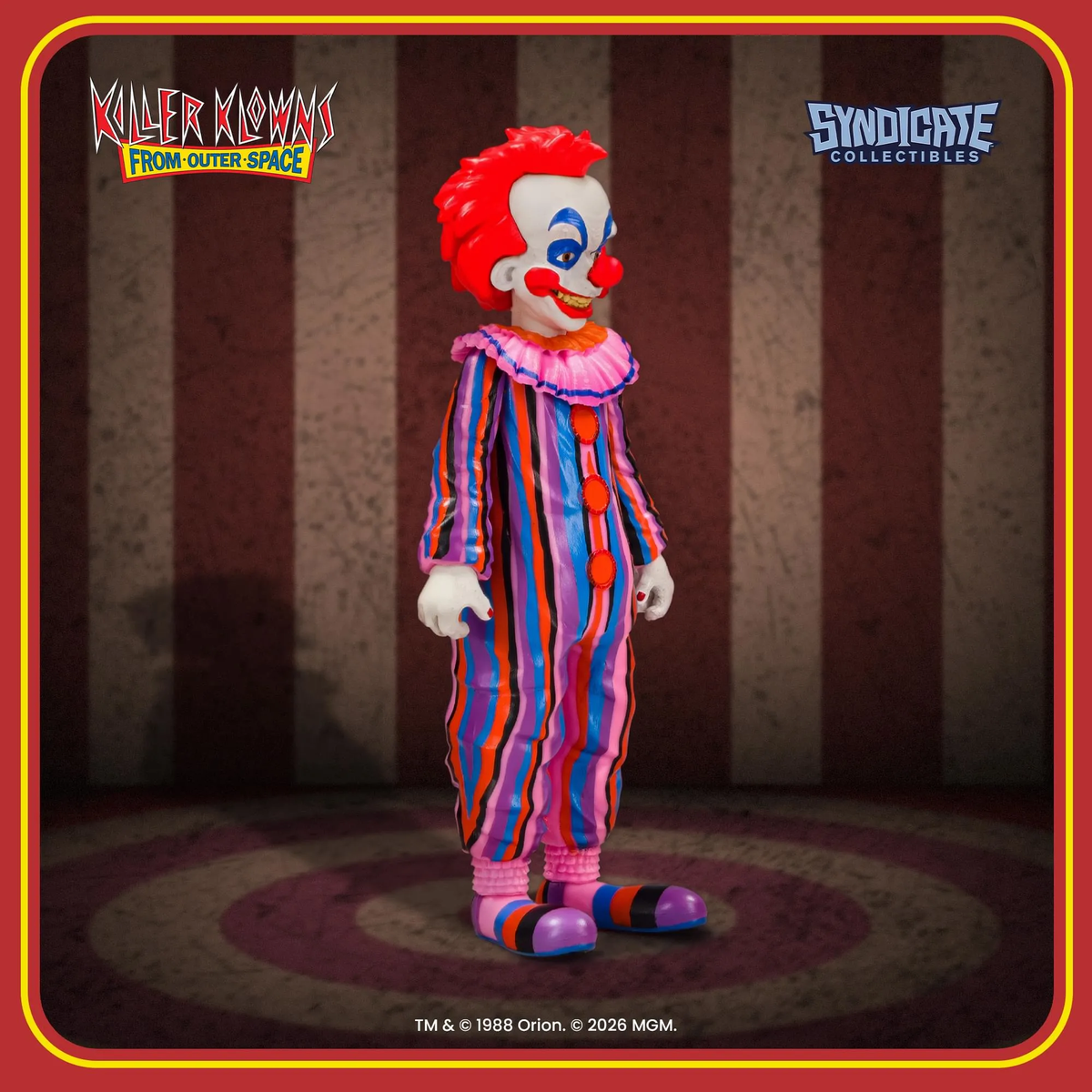 Syndicate Collectibles Killer Klowns from Outer Space Rudy 3.75-Inch Retro Action Figure - View 8
