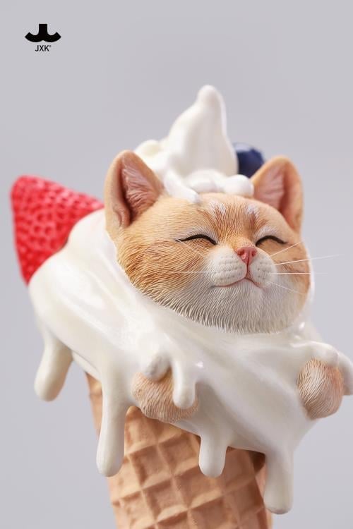 JxK.Studio Kitty Cone Cat Figure, 7-Inch Resin Display Piece - View 8