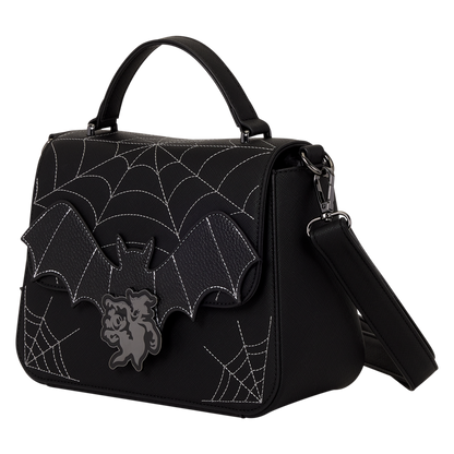 Loungefly Disney Mickey & Minnie Spiderweb & Bats Crossbody Bag - View 3