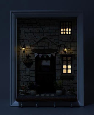 JxK.Studio Gold's Cottage Miniature Diorama Resin Collectible - View 7