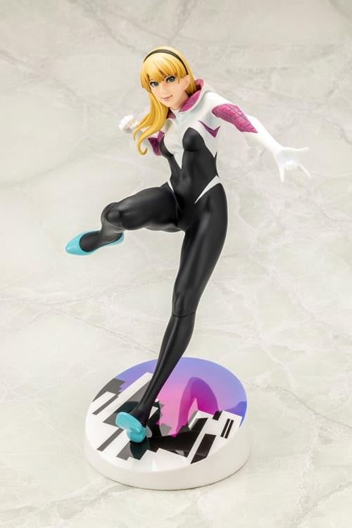 Kotobukiya Marvel Comics Bishoujo Spider-Gwen 1/7 Scale PVC Figure (Reissue) - View 19