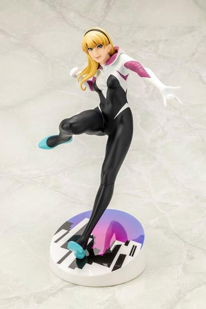 Kotobukiya Marvel Comics Bishoujo Spider-Gwen 1/7 Scale PVC Figure (Reissue) - View 19