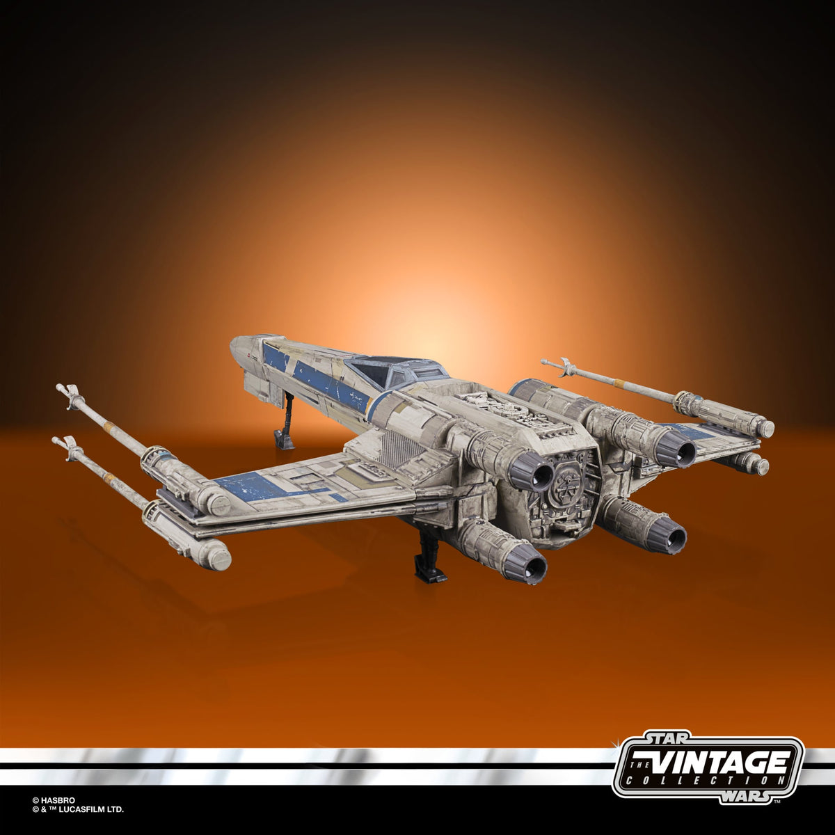 Hasbro Star Wars The Vintage Collection Antoc Merrick's X-Wing Fighter with Action Figure from Rogue One - View 4