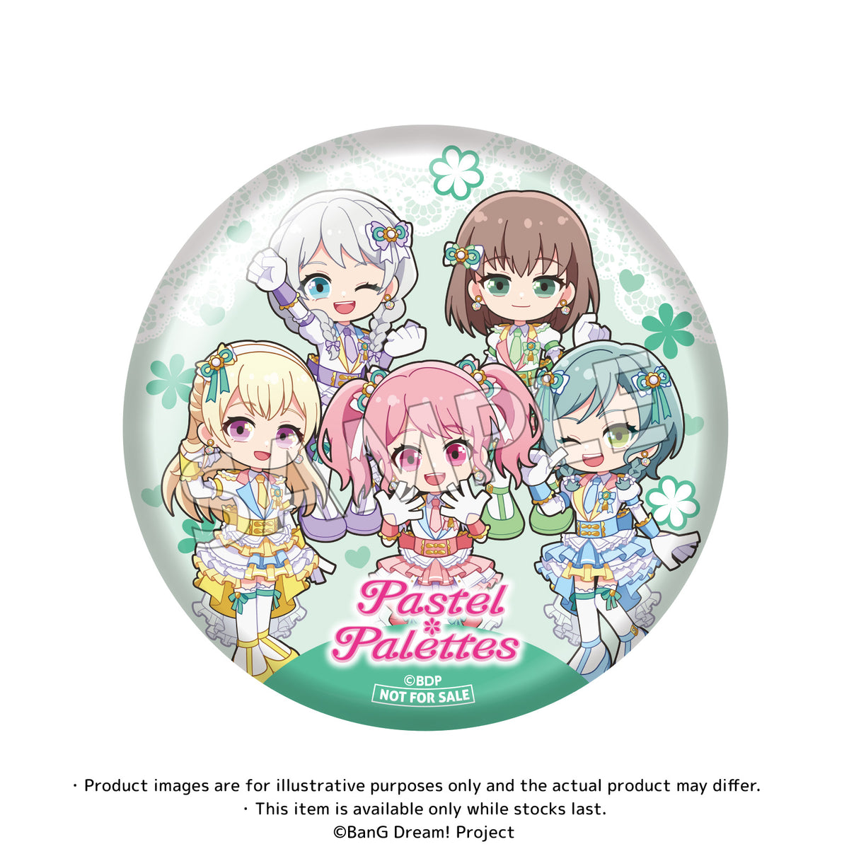 Bushiroad Creative BanG Dream! PalVerse Pastel Palettes Box of 6 Plastic Figures - View 11