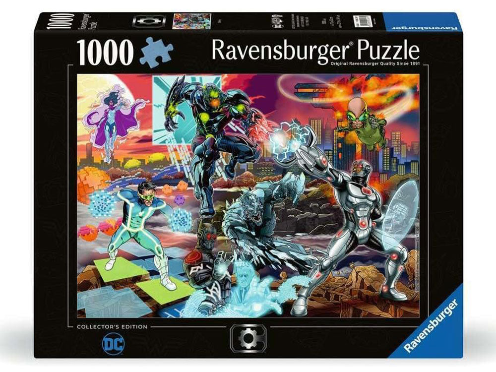 Ravensburger DC Comics Collector's Edition Cyborg 1000-Piece Jigsaw Puzzle - View 2