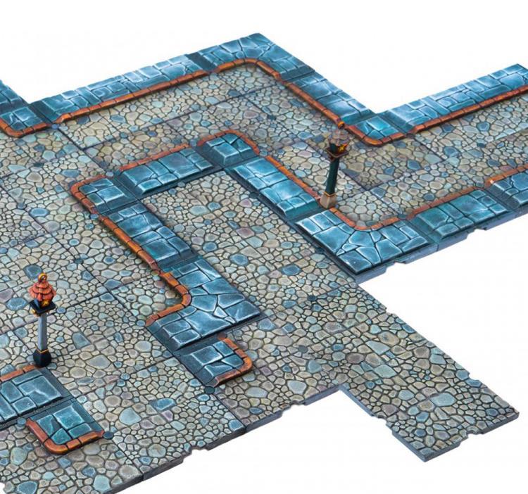 Archon Studios Dungeons & Lasers City Street Plastic Miniatures Set - View 5