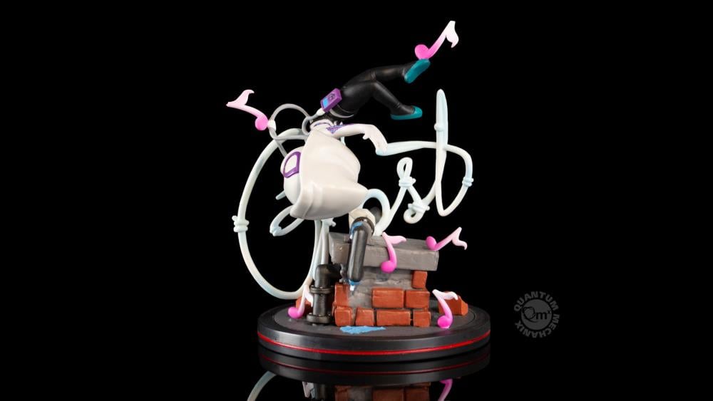Quantum Mechanix Marvel Q-Fig Elite Ghost-Spider Diorama 4-Inch Statue - View 6