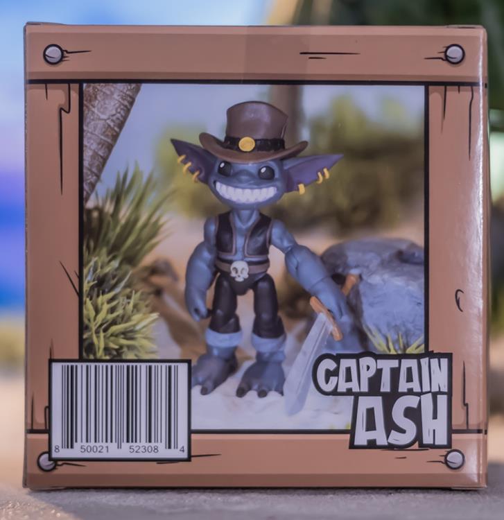 Lone Coconut Plunderlings Captain Ash 3.8-Inch Articulated Action Figure - View 12