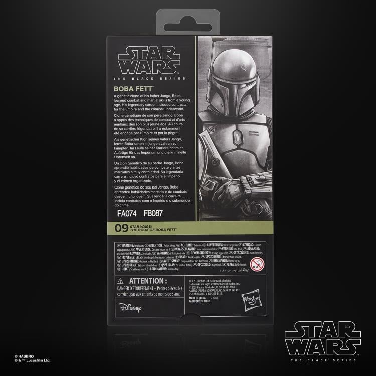 Hasbro Star Wars: The Black Series Boba Fett The Book of Boba Fett Plastic Action Figure - View 12