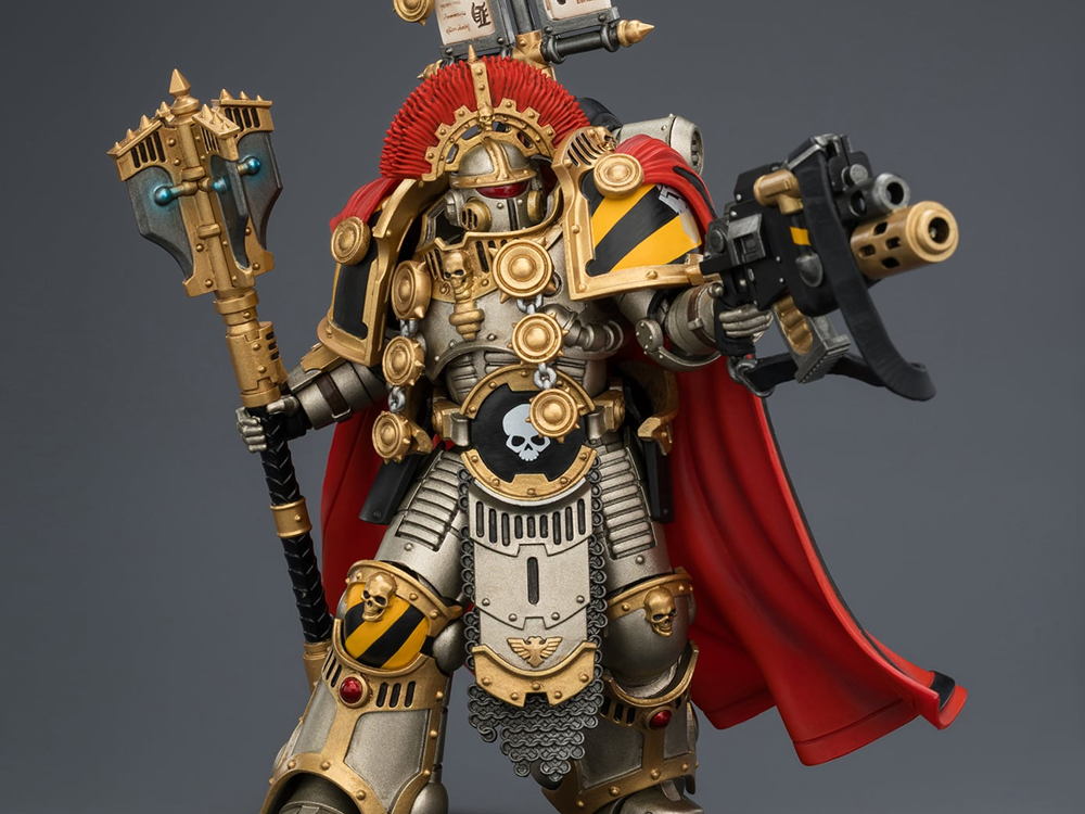 JoyToy Warhammer The Horus Heresy Iron Warriors Centurion with Heavy Power Maul and Combi-Melta 1/18 Scale Action Figure - View 2