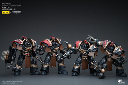 JoyToy Warhammer The Horus Heresy Sons of Horus Justaerin Terminator Squad Justaerin with Carsoran Power Axe 1/18 Scale Action Figure - View 12