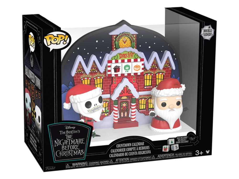 Funko Pop! Disney The Nightmare Before Christmas Double-Sided Countdown Calendar, 9.5-Inch - View 6