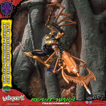 Yolopark Transformers: Beast Wars AMK Series Blackarachnia 6.5-Inch Model Kit - View 14