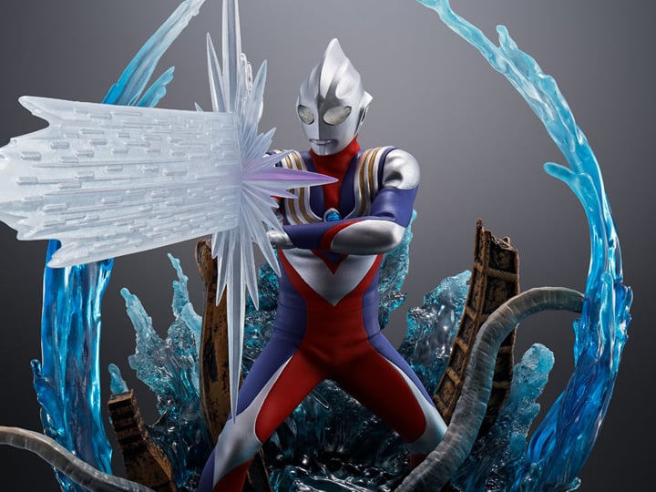 Bandai FiguartsZERO Ultraman Tiga (Multi Type) Action Figure 8-Inch - View 2