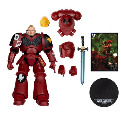 McFarlane Toys Warhammer 40,000 Blood Angels Assault Intercessor Sergeant Plastic Action Figure - View 11