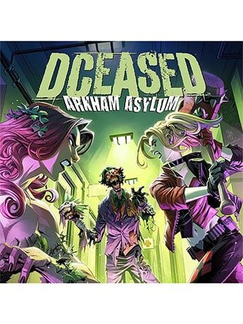 CMON DC Comics DCeased: Arkham Asylum Board Game with Joker
