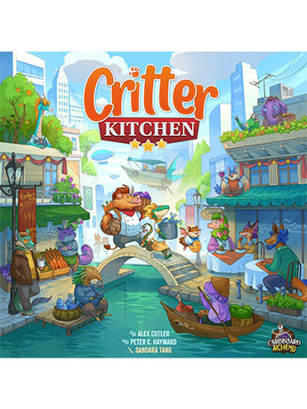 Lucky Duck Games Critter Kitchen Tabletop Board Game