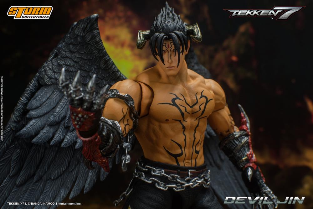 Storm Collectibles Tekken 7 Devil Jin 1/12 Scale Action Figure - View 19