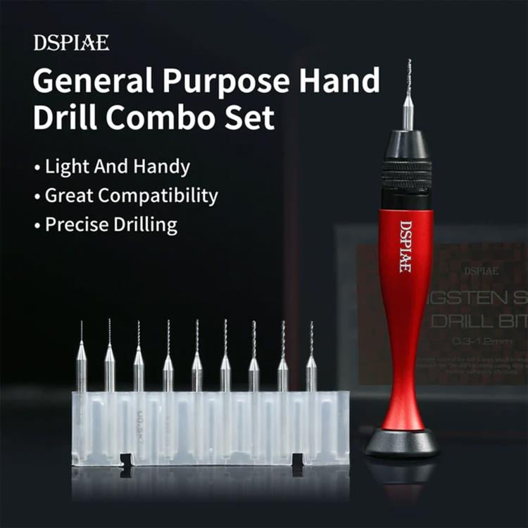 DSPIAE General Purpose Chuck Hand Drill Set Aluminum Hobby Drill for Models - View 3