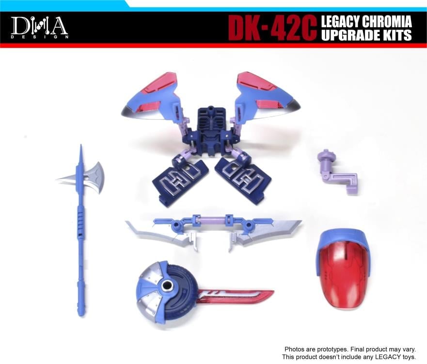DNA Design DK-42C Upgrade Kit ABS and PVC Model Accessory Set - View 3
