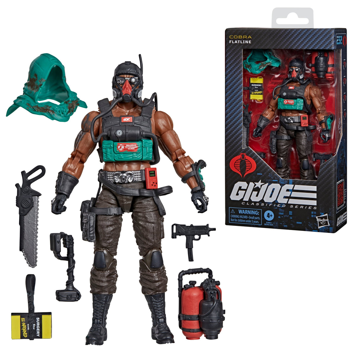 Hasbro G.I. Joe Classified Series #232 Flatline Action Figure - View 24