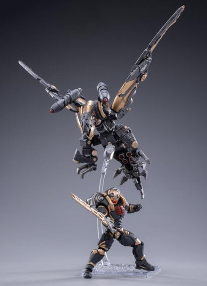 JoyToy Battle for the Stars Saluk Flame Dragon Cavalry Shadow 1/18 Scale Set - View 4