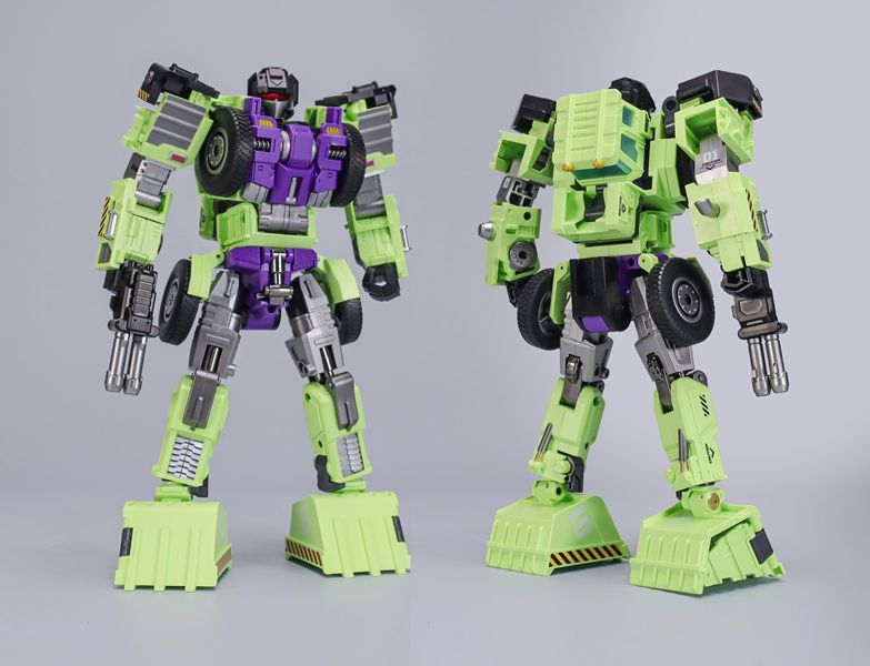 Mecha Invasion Giant Legion GLA-01 and GLA-02 PVC Figure Set - View 13