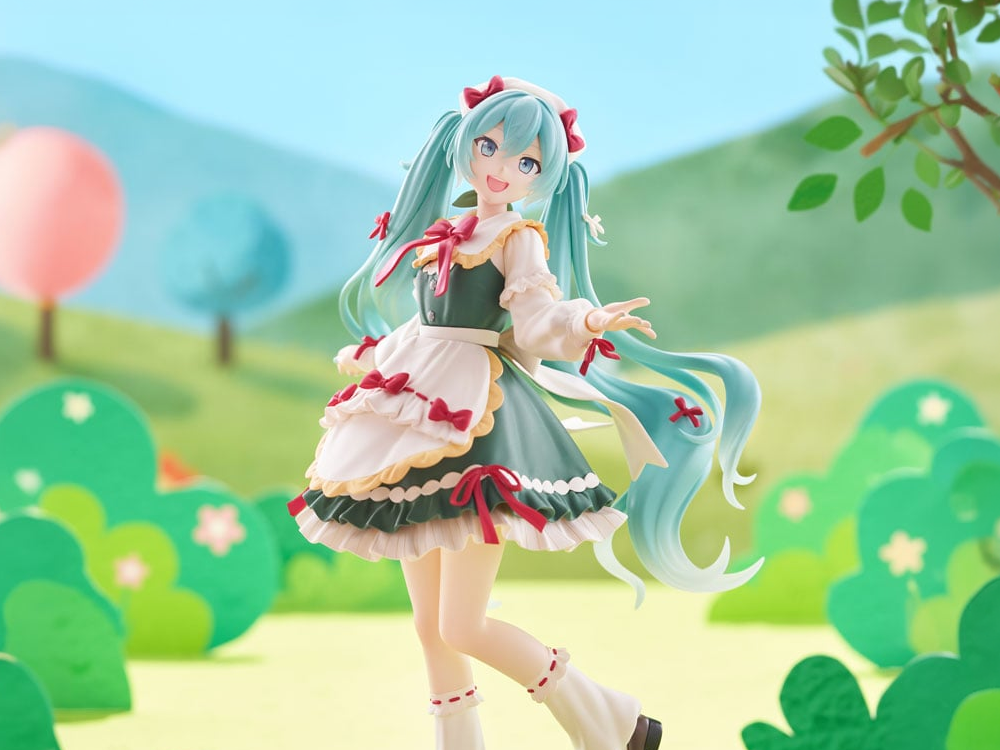 FuRyu Vocaloid x Kuppi Ramune Muchute Hatsune Miku Plastic Figure 7-Inch - View 8