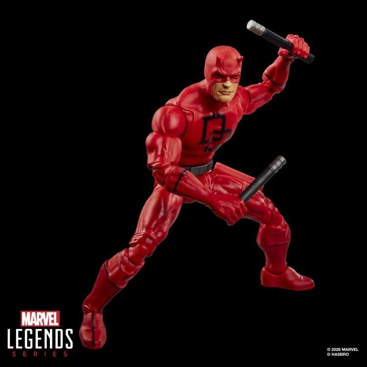 Hasbro Marvel Legends Secret Wars Daredevil Plastic Action Figure - View 4
