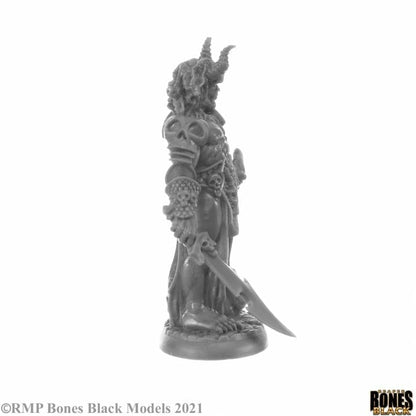 Reaper Miniatures Bones Black Elemental Scions Miniatures Set (Air, Earth, Water, Fire) - View 16