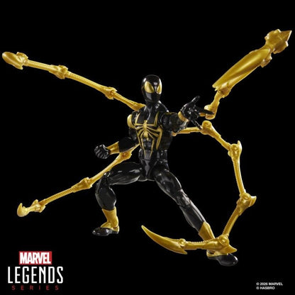 Hasbro Spider-Man Marvel Legends Iron Spider Aaron Davis Plastic Action Figure, 20 Points - View 3