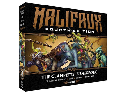 Wyrd Games Malifaux Fourth Edition The Clampetts, Fisherfolk Miniatures Set - View 2