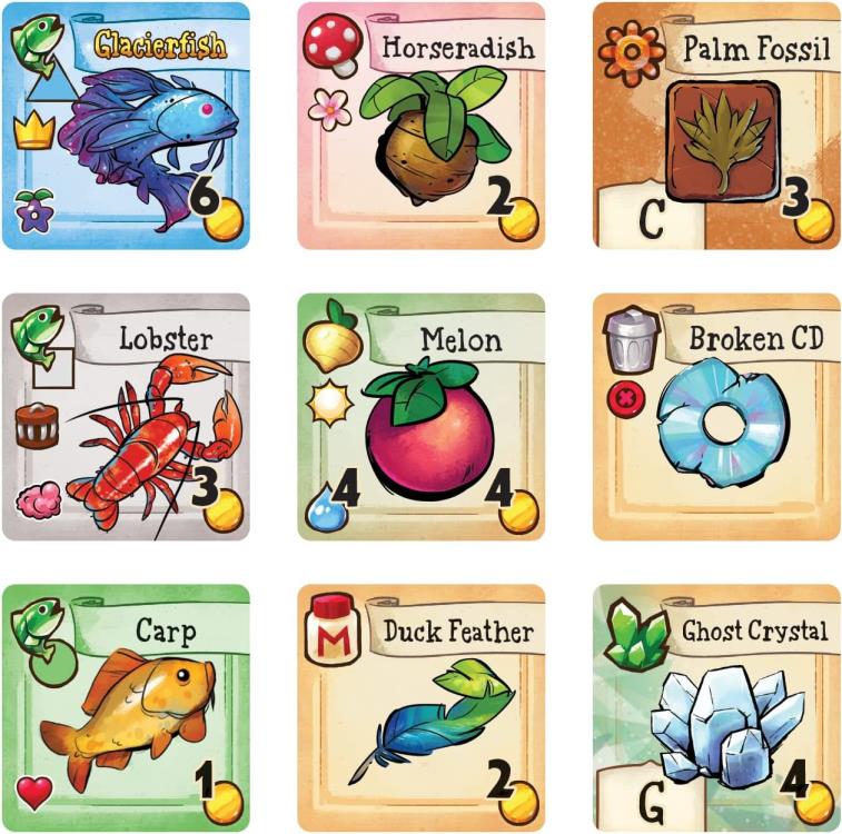 ConcernedApe Stardew Valley: The Board Game Cooperative Farming Tabletop Game - View 6