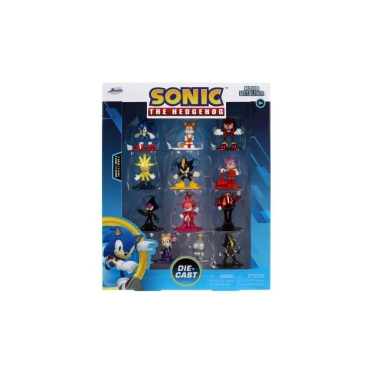 Jada Toys Sonic the Hedgehog Nano MetalFigs Wave 3 12-Pack Die-Cast Figures - View 9