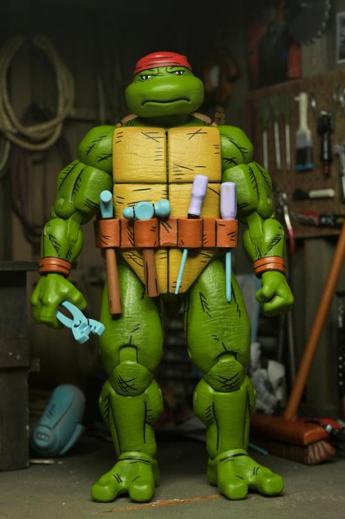 NECA Teenage Mutant Ninja Turtles Handyman Donatello (Mirage Comics) Plastic Action Figure - View 4