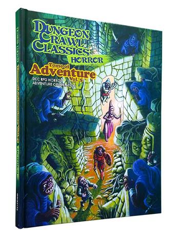 Goodman Games Dungeon Crawl Classics Tome of Adventure Volume 5: DCC Horror Book