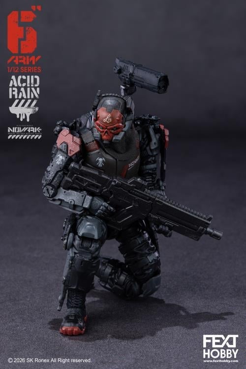 Fext Hobby Acid Rain World: Novark FXH-AR-005 Valerius 1/12 Scale Action Figure - View 6
