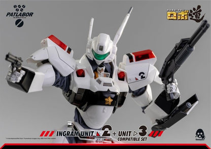 threezero Patlabor ROBO-DOU Ingram Unit 2 1/35 Scale Figure + Unit 3 Compatible Set - View 17