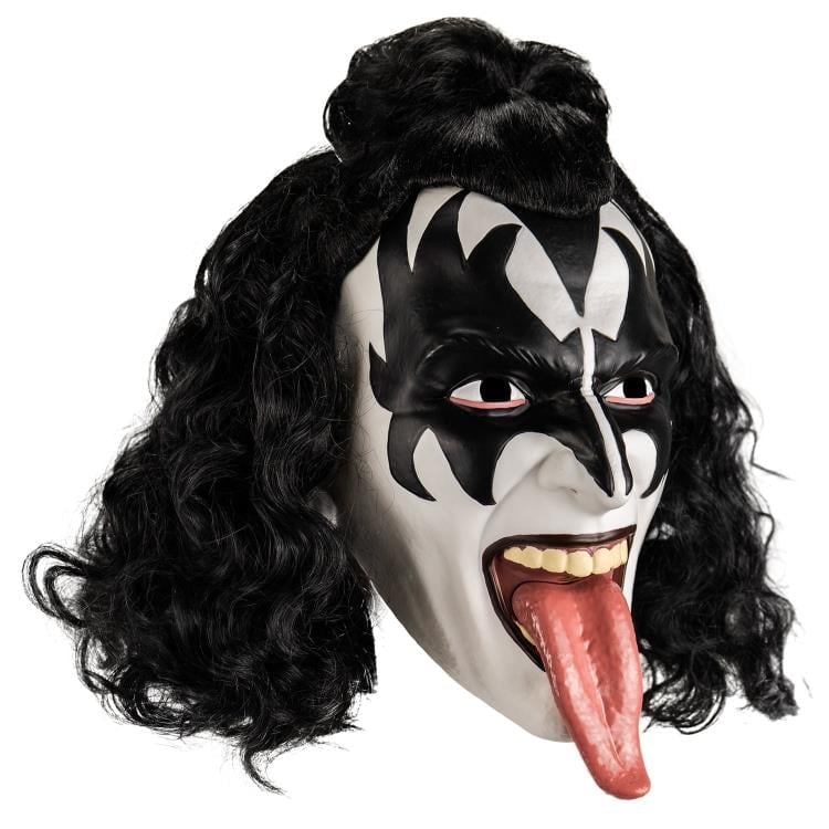 Trick or Treat Studios KISS The Demon Deluxe Injection Mask, 9-Inch - View 4