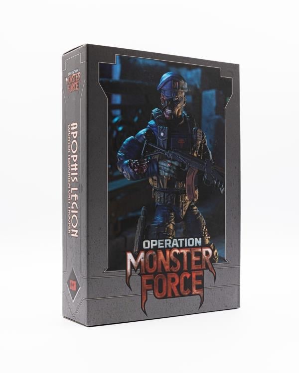 BigBadWorkShop Operation: Monster Force Season Zero Apophis Legion Counter Terrorism Unit Trooper 1/12 Scale Action Figure - View 11