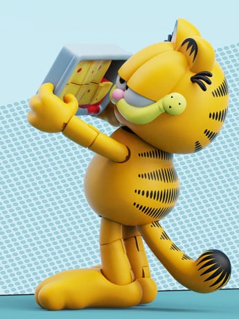Boss Fight Studio Garfield 4-Inch Plastic Action Figure
