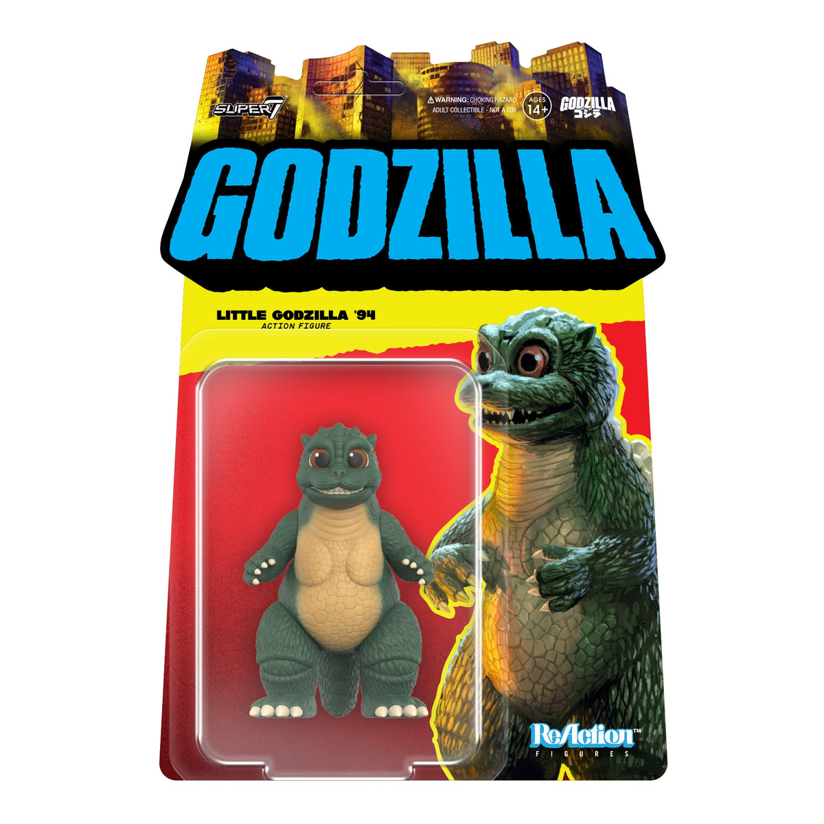 Super7 Toho ReAction Little Godzilla '94 Action Figure - View 6