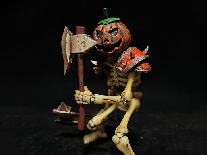 GhostRabbit YoToToY Redemption Skeletons Night Tricksters Smiling Trickster 1/12 Scale Figure - View 2