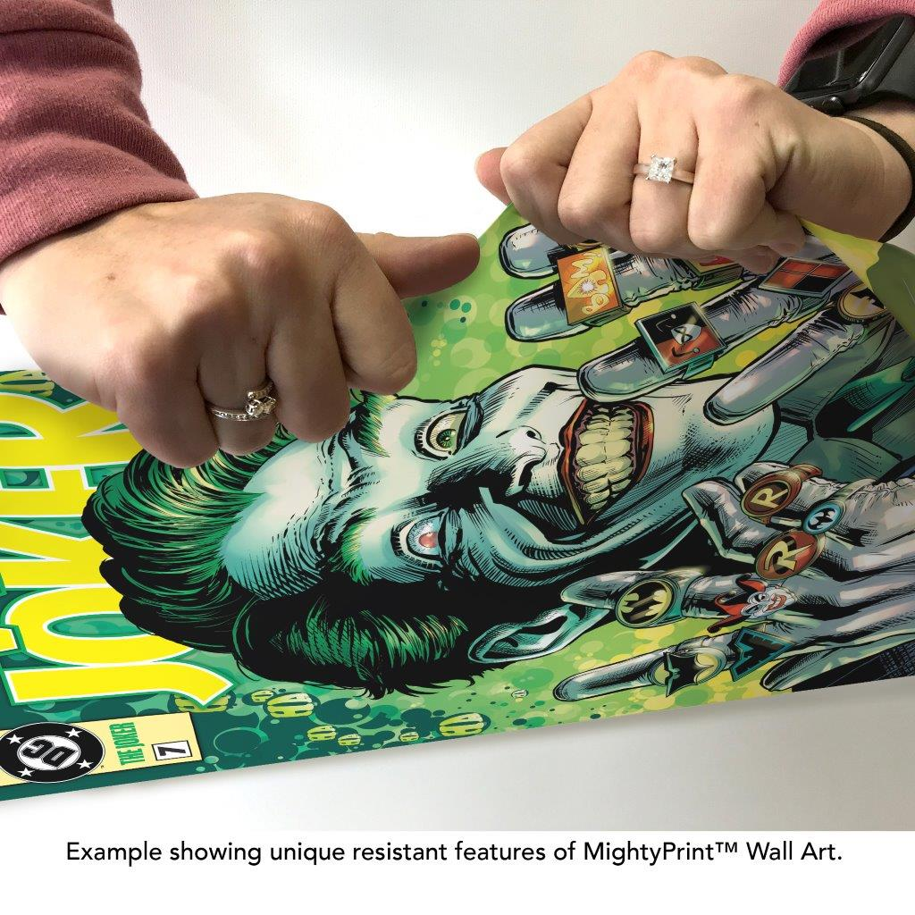 Trend Setters MightyPrint Batman The Joker 24-Inch Wall Art from DC Comics - View 6