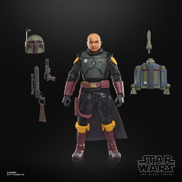 Hasbro Star Wars: The Black Series Boba Fett The Book of Boba Fett Plastic Action Figure - View 9