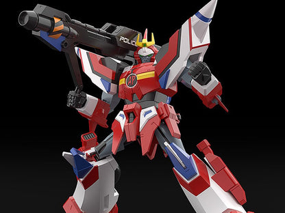 Good Smile Armored Police Metal Jack Moderoid Hyper Red Jack Armor Model Kit (6.3 Inches) - View 2