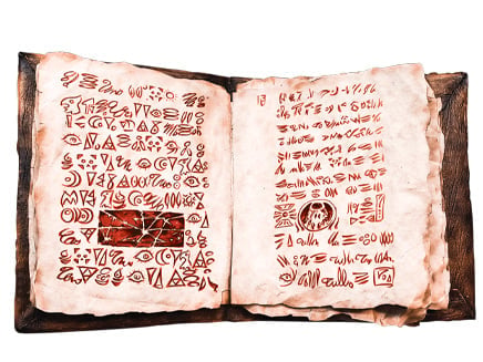 Trick or Treat Studios The Evil Dead 2 Book of the Dead Necronomicon Replica with Printed Pages - View 4