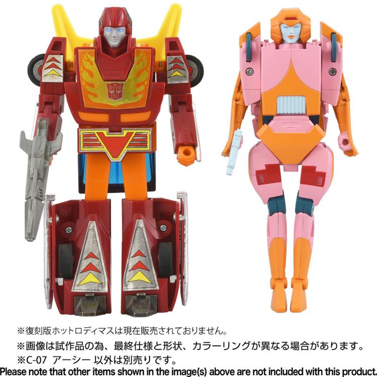Takara Tomy Transformers Missing Link C-07 Arcee (Prototype) Plastic Figure - View 12
