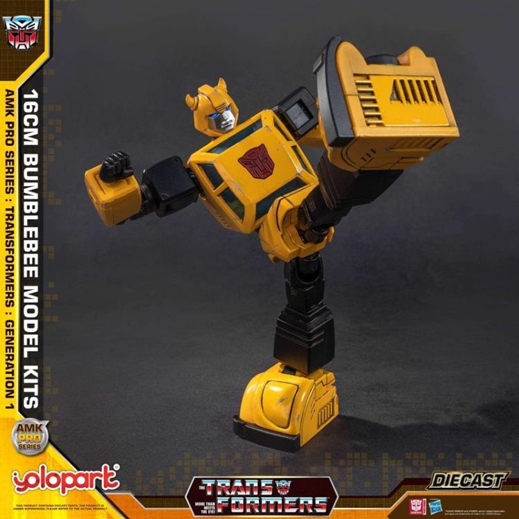 Yolopark Transformers Generation 1 AMK Pro Bumblebee 6.3-Inch ABS Model Kit with Spike - View 9